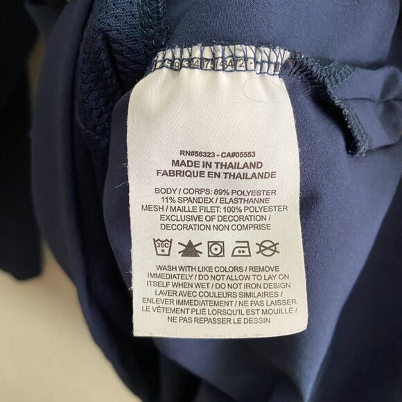 Augustana Vikings Nike CW3428 Coaches Performance 1/4 Zip Jacket Medium Blue - Picture 4 of 5